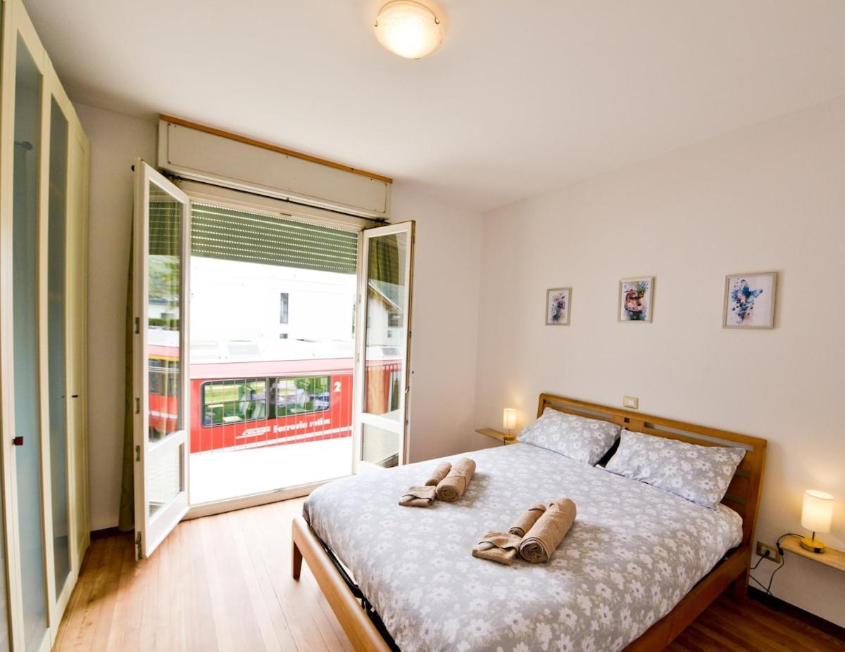 Alp Gruem Apartment - 8 Min Walk To Bernina Express 蒂拉诺 外观 照片